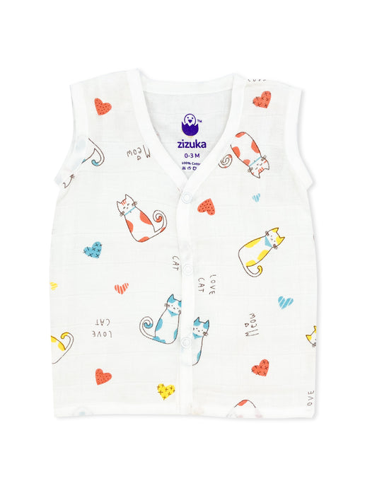 Newborn Muslin Jabla, Nappy, Cap, Mitten & Socks Set Combo - zizuka