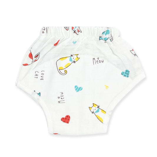 Muslin Reusable Baby Padded Underwear/ Cloth Diaper -Combo Pack - zizuka