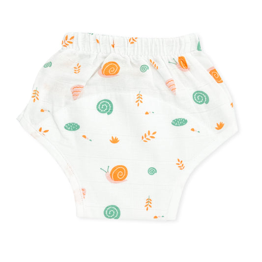 Muslin Reusable Baby Padded Underwear/ Cloth Diaper -Combo Pack - zizuka