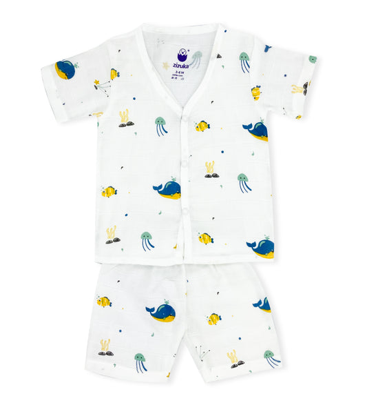 Baby Animal print coord set cotton online