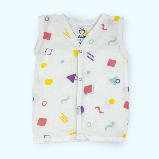 Muslin Cotton Baby Jabla - Economy Packs of Jablas - Mixed Prints - zizuka