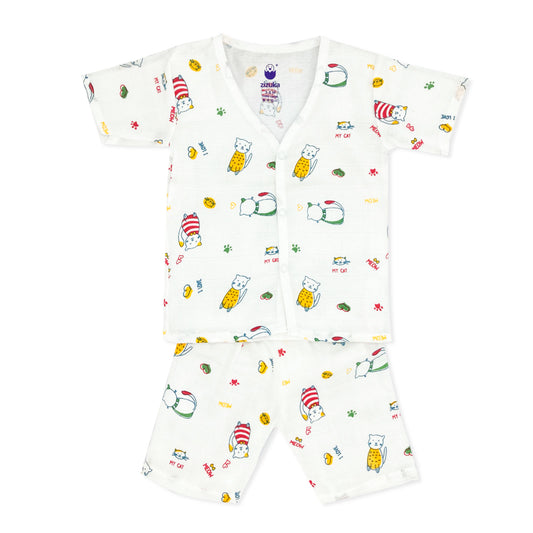 Jabla Co Ord Set / Jabla Shorts - Muslin Cotton -Combo (Pack of 3) - zizuka
