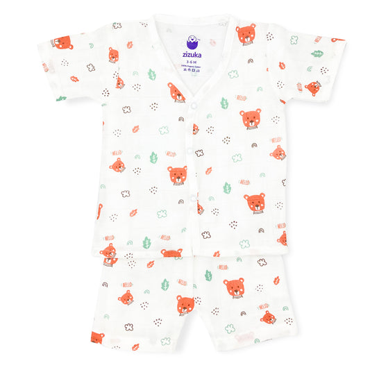 Jabla Co Ord Set / Jabla Shorts - Muslin Cotton -Combo (Pack of 3) - zizuka