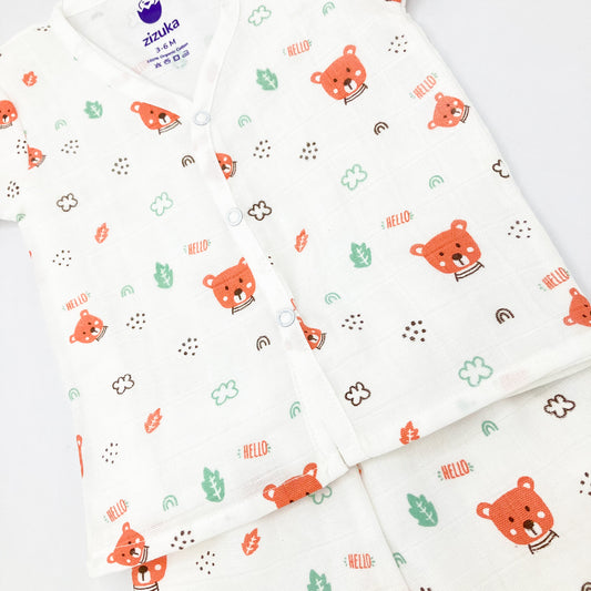 Jabla Co Ord Set / Jabla Shorts - Muslin Cotton -Combo (Pack of 3) - zizuka