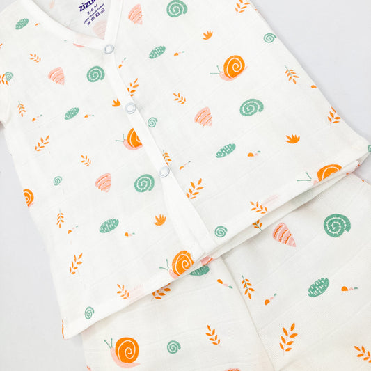 Jabla Co Ord Set / Jabla Shorts - Muslin Cotton -Combo (Pack of 3) - zizuka