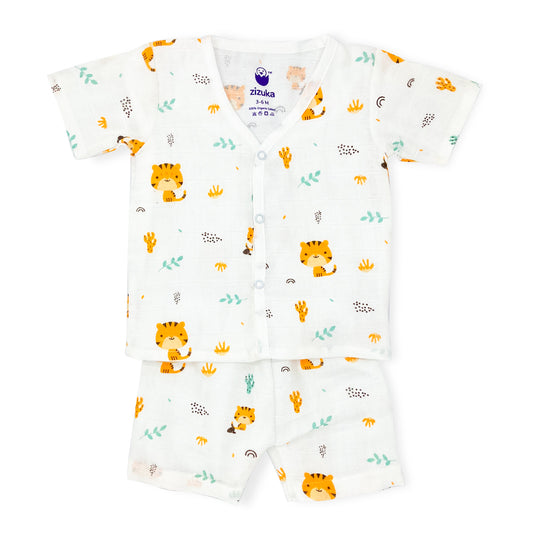 Jabla Co Ord Set / Jabla Shorts - Muslin Cotton -Combo (Pack of 3) - zizuka