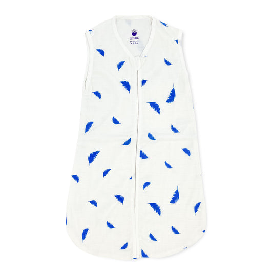 Organic Muslin Baby Sleeping Bag -Feather - zizuka