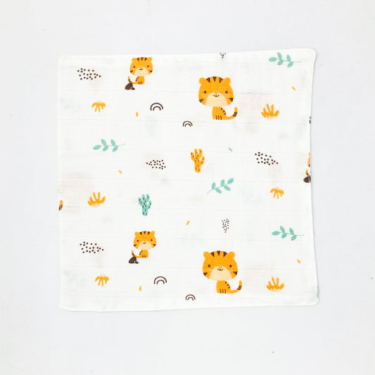 Muslin Baby Wipes / Newborn Napkin -100% Natural Cotton (Pack of 6) - zizuka