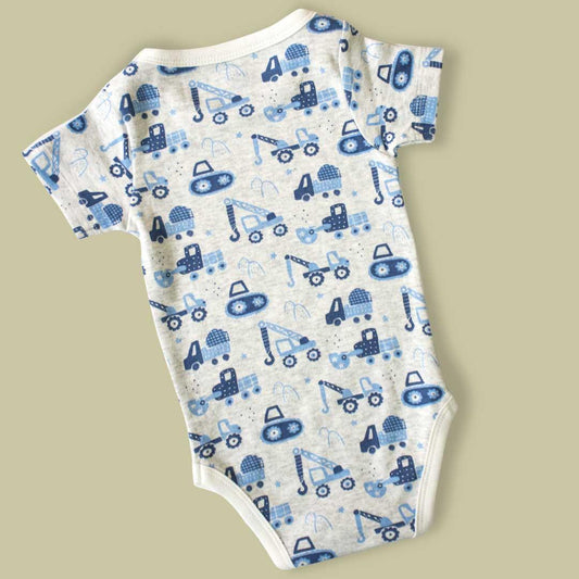 BUY 2 Pattern Printed Bodysuit/Onesie & Get 1 FREE - 100% Premium Cotton - zizuka