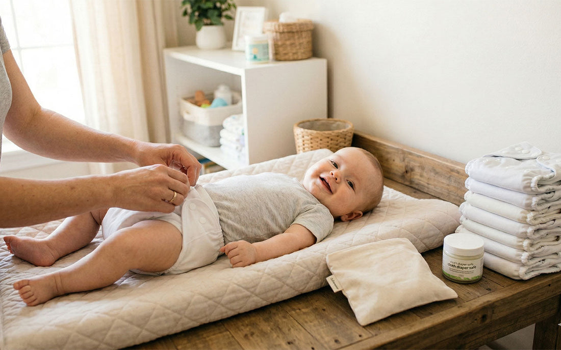 How to Use Cotton Cloth Diaper for Baby 