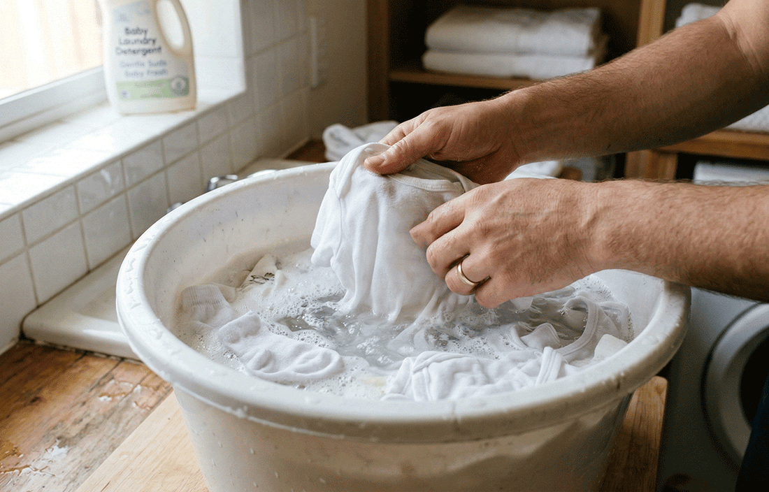 How to Wash Newborn Baby Clothes