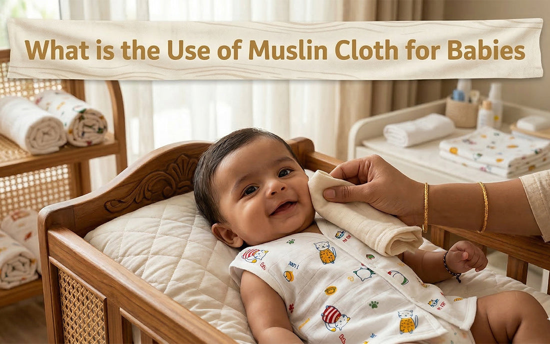 What is the Use of Muslin Cloth for Babies