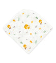 Natural Cotton Muslin Hooded Towel for Newborn Baby -Tiger