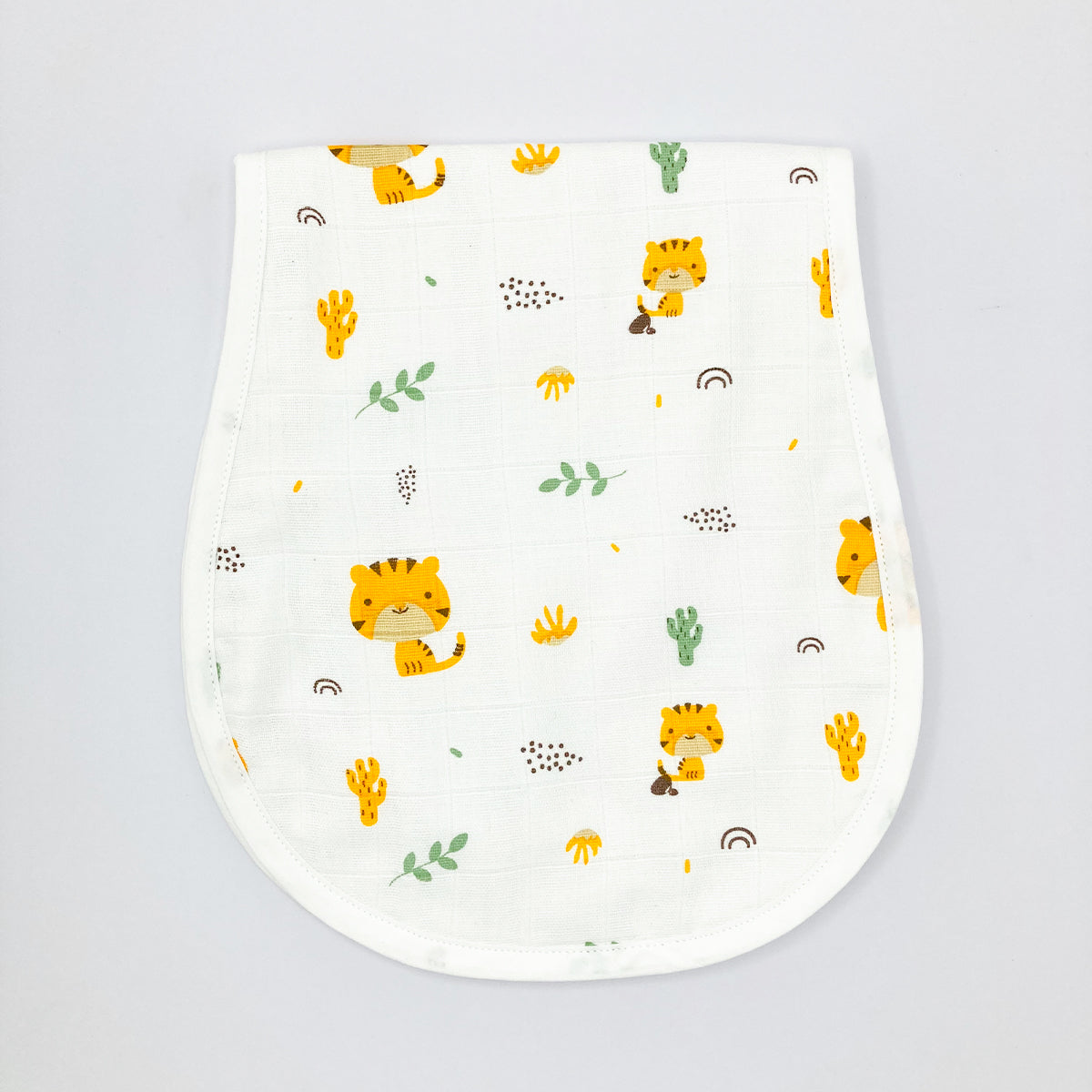 Animal Print Cotton Muslin Newborn Baby Burp Cloth Nursing Essential