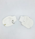 Newborn Muslin Baby Cap Mitten Socks Booties- Farmland