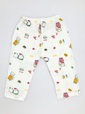 Full sleeve Jabla Pyjama Set 100%Cotton Muslin -Cat