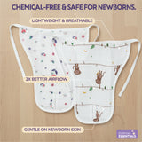 Buy 4 Get 2 FREE Muslin Nappy, 100% Cotton -Extra soft Langots