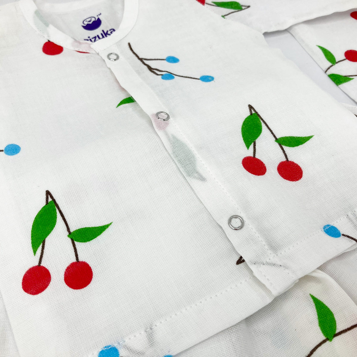 Full sleeve Jabla -Pyjama Set -Organic Muslin -Berry