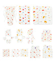 Newborn Baby Shower Gift Set/Hospital Kit, Muslin Baby Essentials 17 Pc Gift Box - zizuka