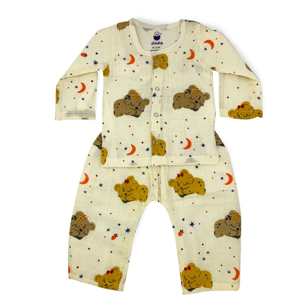 Baby Sleep Suit, Jabla & Pyjama Set -100% Organic Muslin -GoodNight