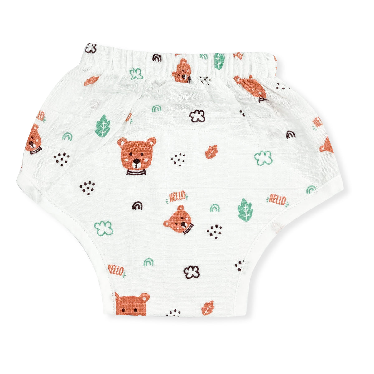 Muslin Reusable Baby Padded Underwear/ Cloth Diaper -Combo Pack