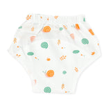 Muslin Reusable Baby Padded Underwear -Snail