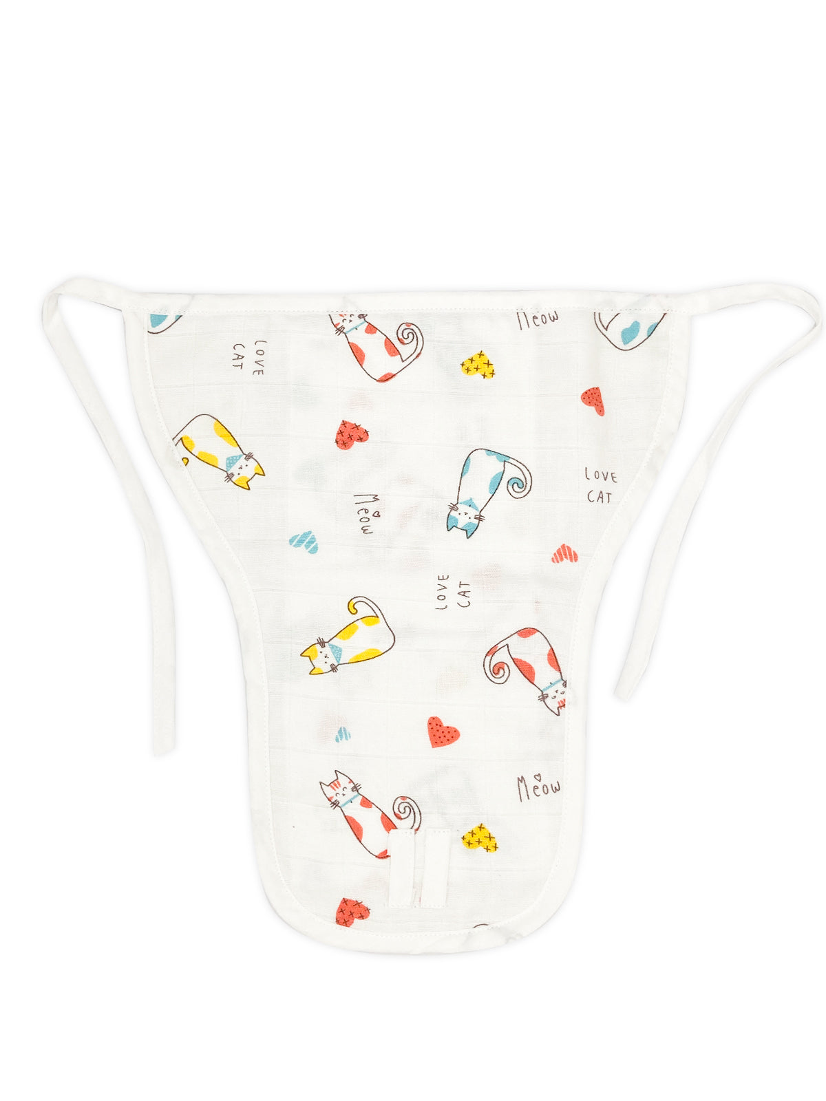 Muslin Jabla & Nappy -100% Cotton, soft Langot Jabla Set (Set of 2)