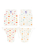 Muslin Jabla & Nappy -100% Cotton, soft Langot Jabla Set (Set of 2)