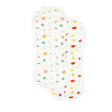 100% Muslin Cotton Soft Burp Cloths Newborn - Pack of 2