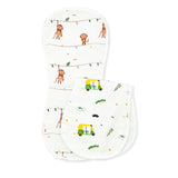 100% Muslin Cotton Soft Burp Cloths Newborn - Pack of 2