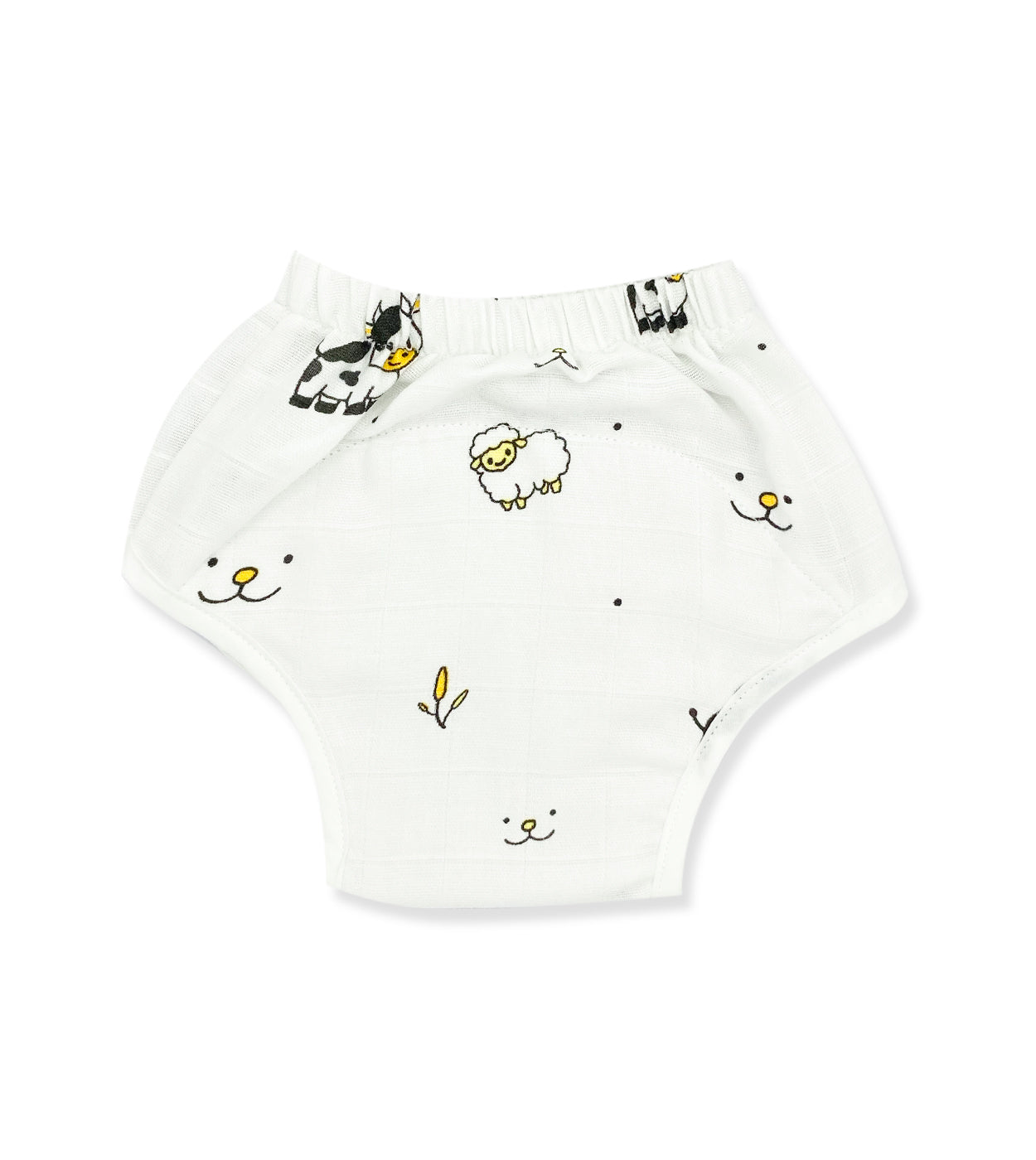 Muslin Reusable Padded Underwear/ Cloth Diaper - Pack of 5