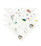 Muslin Baby Face Wipe Clothes - Newborn Napkin -Pack of 4