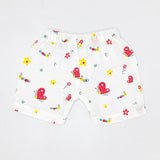 Sleeveless Jabla Co Ord Set / Jabla Shorts - 100% Muslin Cotton -Butterfly