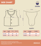 Buy 4 Get 2 FREE Muslin Nappy, 100% Cotton -Extra soft Langots