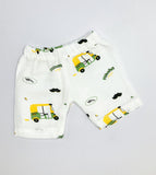 Sleeveless Jabla Co Ord Set / Jabla Shorts - 100% Muslin Cotton -Riksha