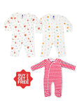 Freedom Combo- Muslin Pyjama Set- Buy 2 Get 1 FREE