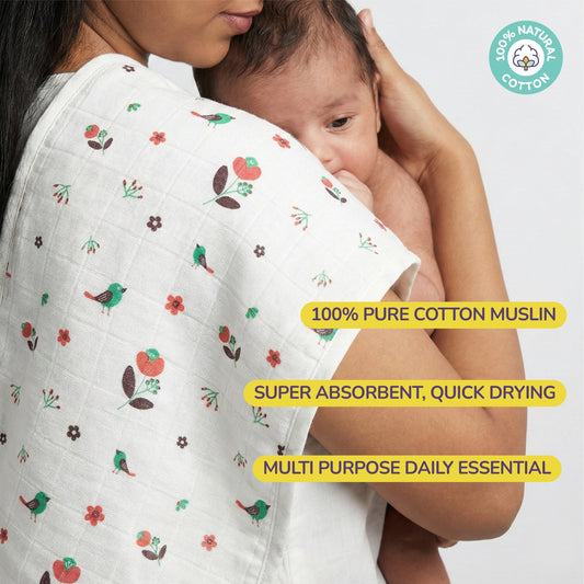 baby burp cloths muslin cotton