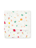 3-Layer Reversible Muslin Baby Blanket for Newborns