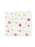 Reversible 3-Layer Muslin Baby Blanket