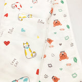 Reversible 3-Layer Muslin Baby Blanket