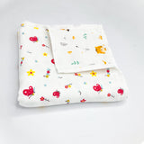 Reversible 3-Layer Muslin Baby Blanket