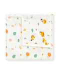 3-Layer Reversible Muslin Baby Blanket for Newborns