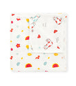 Newborn Muslin reversible baby blanket 