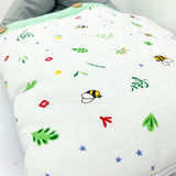 Muslin Carry Nest for Baby -Traveling bed Soft Cotton - Bee