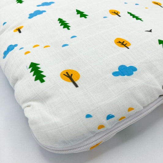 Muslin Carry Nest for Baby -Traveling Bed Soft Cotton - Cycle