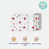 Muslin Baby Face Wipe Clothes - Newborn Napkin -Pack of 3