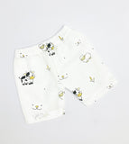Sleeveless Jabla Co Ord Set / Jabla Shorts - 100% Muslin Cotton -Farmland