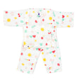 Full Sleeve Kimono Baby Night Suit Set -100% Organic Muslin -Happy