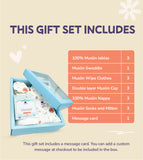 Muslin cotton hospital kit Gift set for newborn Baby