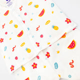 Muslin Jabla Co Ord Set /Jabla Shorts for Baby - 100% Cotton -Happy Zizu